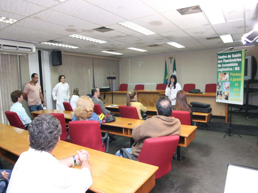 Imagem: Palestra foi realizada no Plenarinho