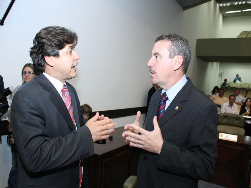 Imagem: Deputado Paulo Duarte e Deputado Paulo Côrrea