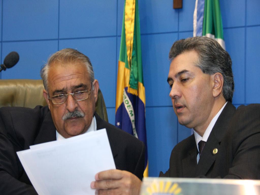 Imagem: Deputado Jerson Domingos e deputado Reinaldo Azambuja