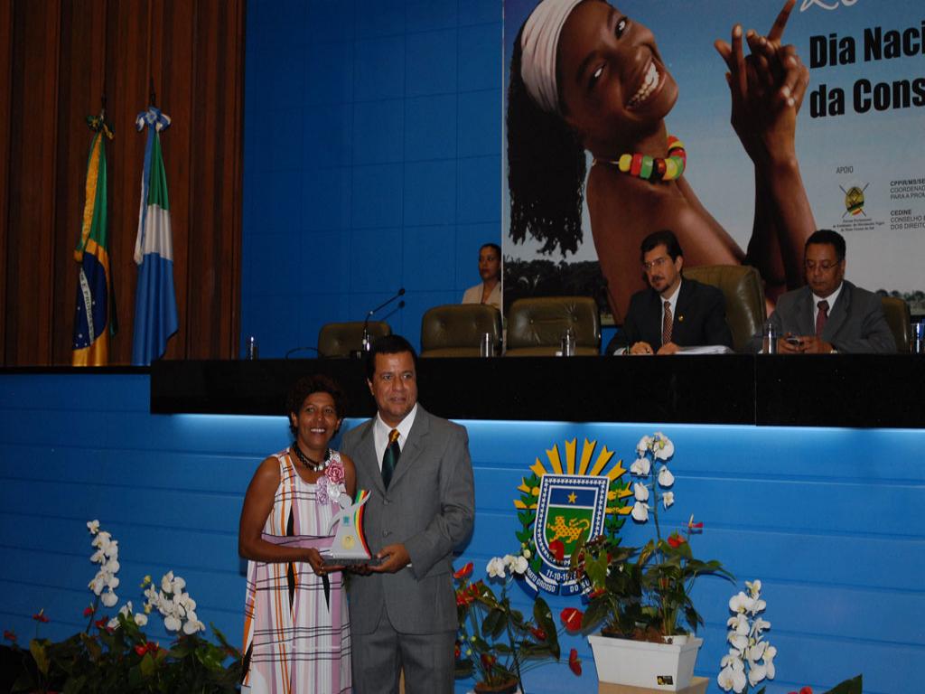 Imagem: Deputado Amarildo Cruz e Marilza Vicente da Silva Barros