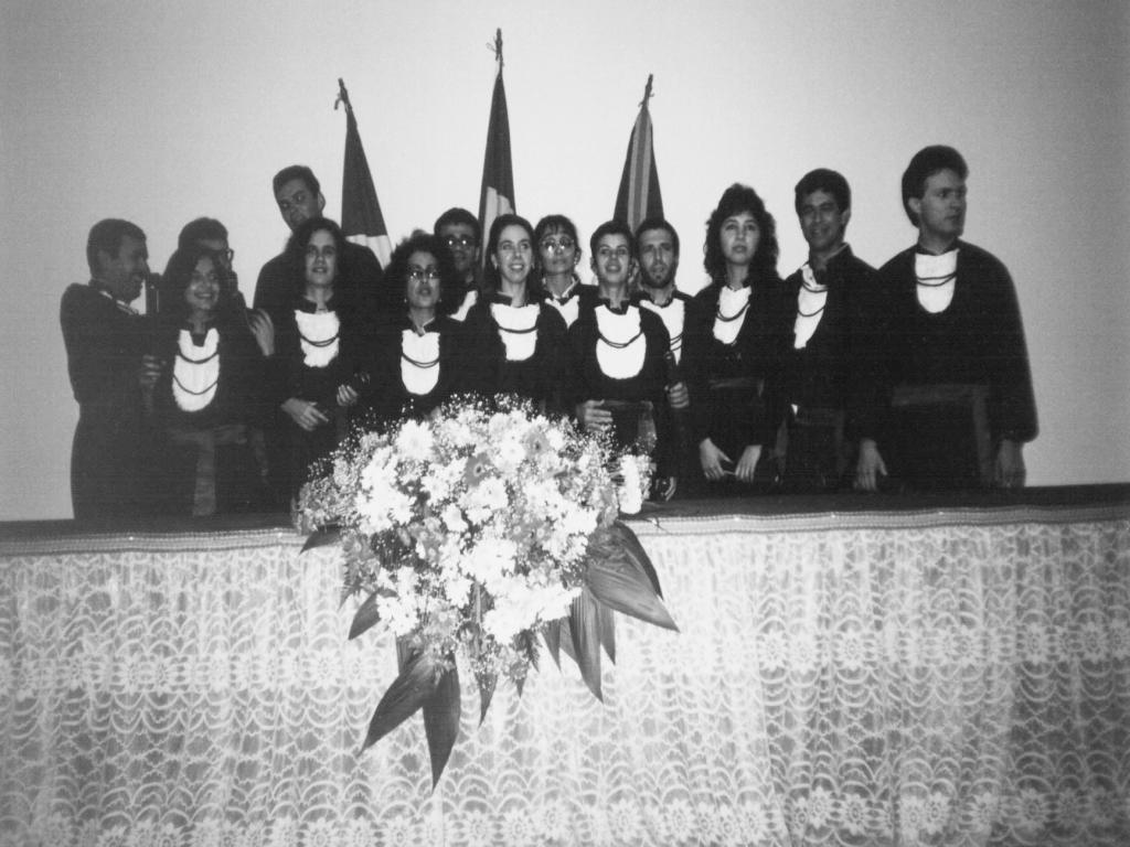 Imagem: Formatura da primeira turma de jornalismo em Mato Grosso do Sul, em 1993