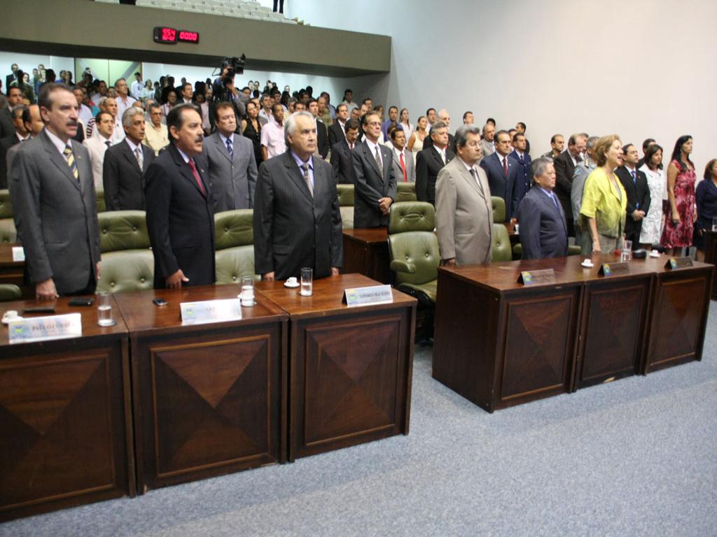 Imagem: Líderes destacam realizações na abertura do ano legislativo 