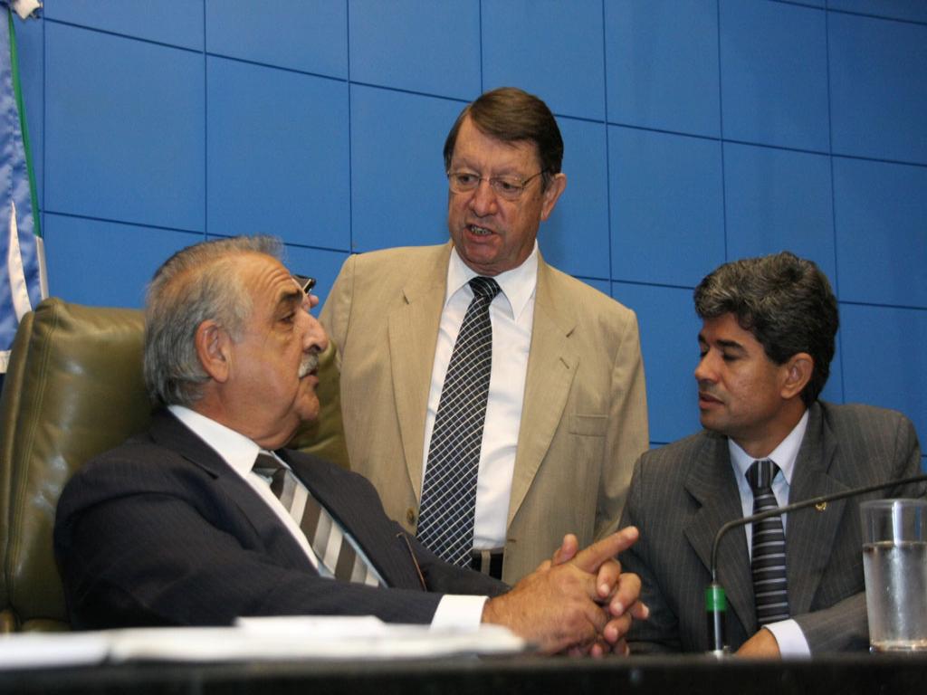 Imagem: Deputado Jerson Domingo, Deputado Ary Rigo e Deputado Professor Rinaldo