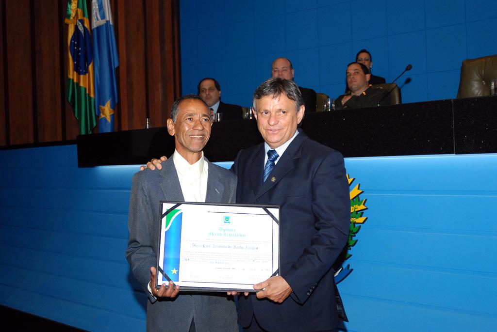 Imagem: Izildinho dos Santos e Deputado Coronel Ivan 