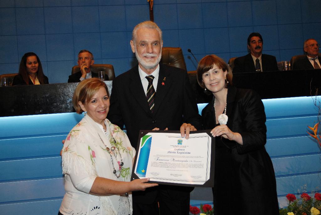 Imagem: Ana Gilda representou a homenageada Ramona Cabanellas