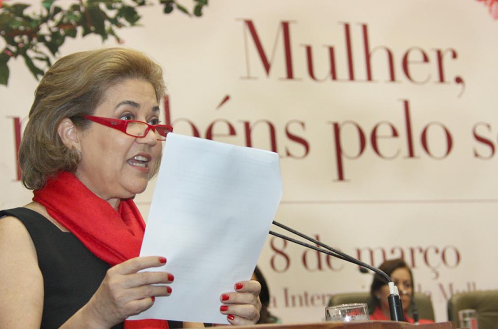 Imagem: Celina Jallad trabalhou na Assembleia Legislativa por quatro mandatos.