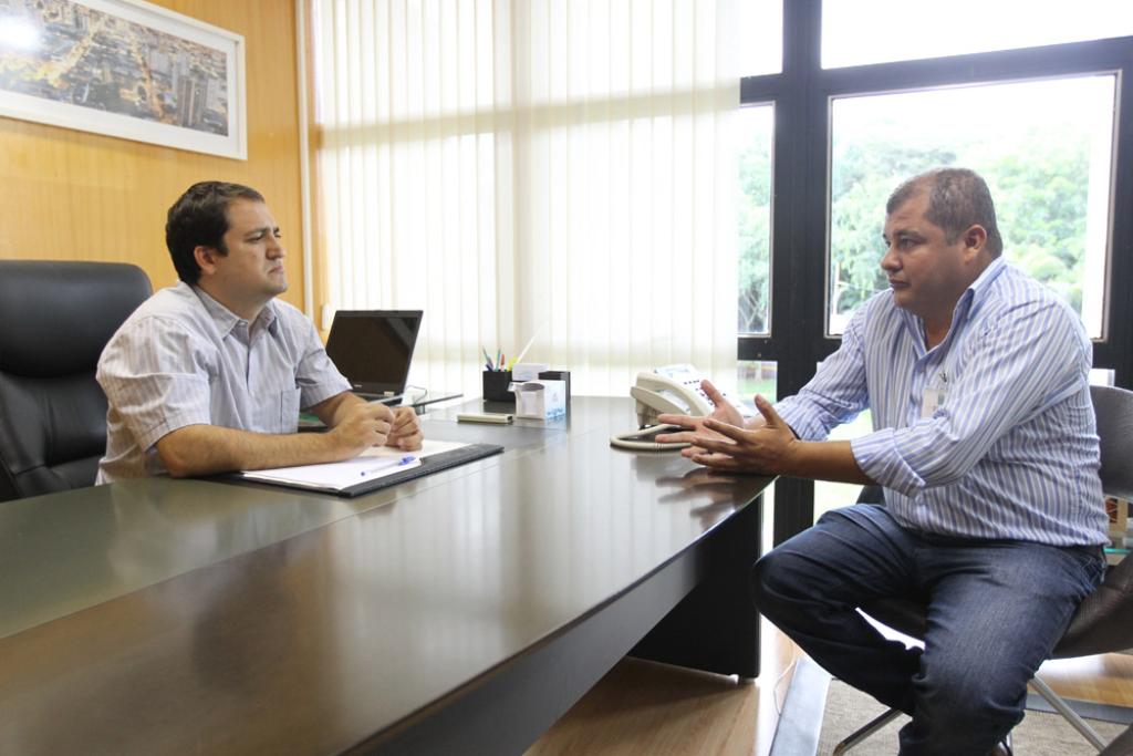 Imagem: Osmar Reis aproveitou para solicitar novas emendas para o município