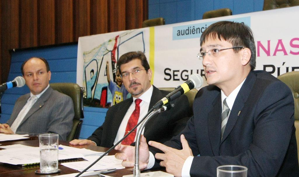 Imagem: Dados foram repassados pelo superintendente da Sejusp, André Matsushita, durante audiência pública. 