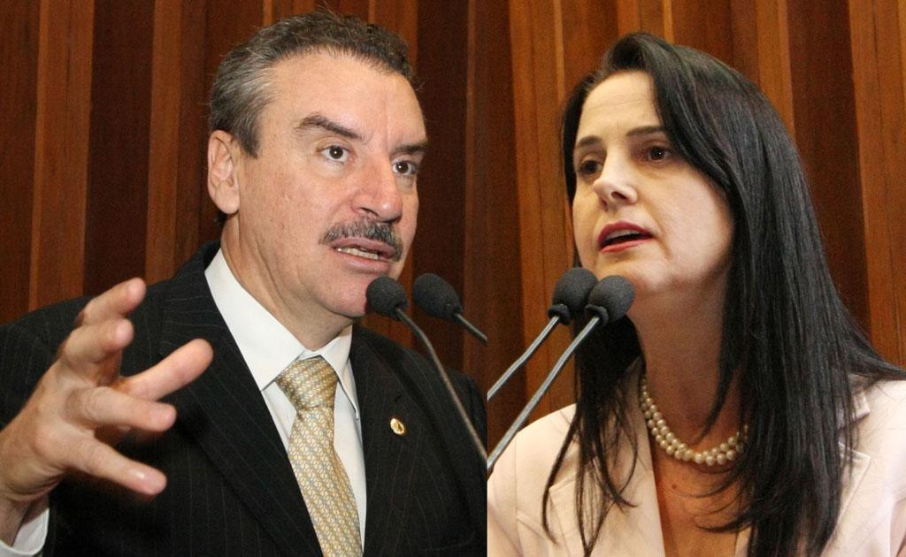 Imagem: Deputados Paulo Corrêa e Mara Caseiro ocuparam a tribuna para repercutir reajuste de energia.