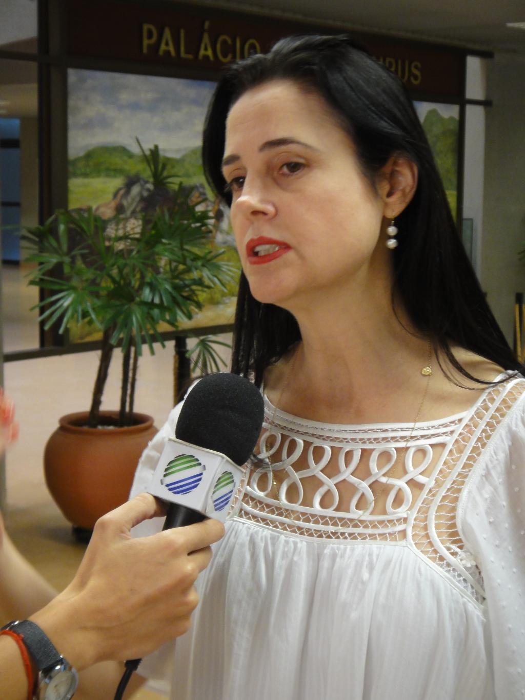 Imagem: Mara Caseiro pede benefício para o município de Iguatemi