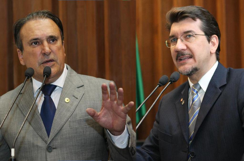 Imagem: Deputados Diogo Tita e Pedro Kemp.