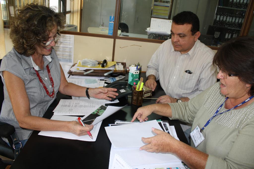 Imagem: Ana Dib com Antonio Carlos e Zildete Carvalho