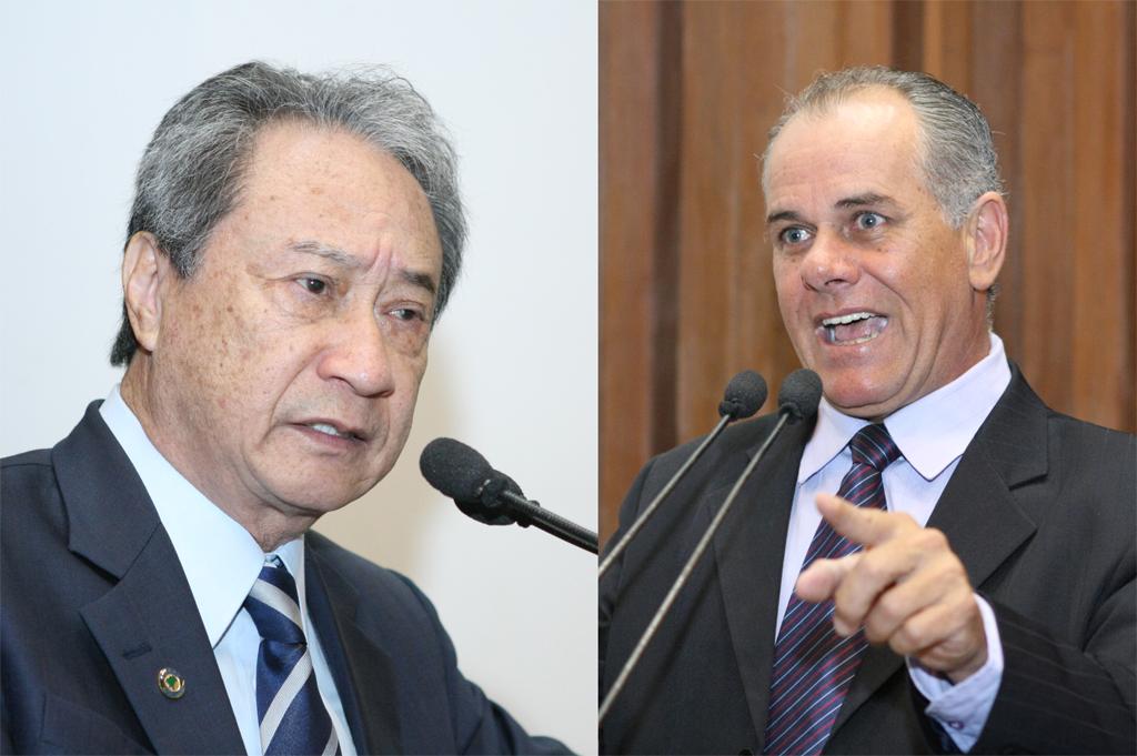 Imagem: Deputados George Takimoto e Lauro Davi.