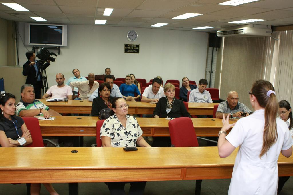 Imagem: Palestras sobre conscientização da hipertensão e diabetes foram feitas no Plenarinho.