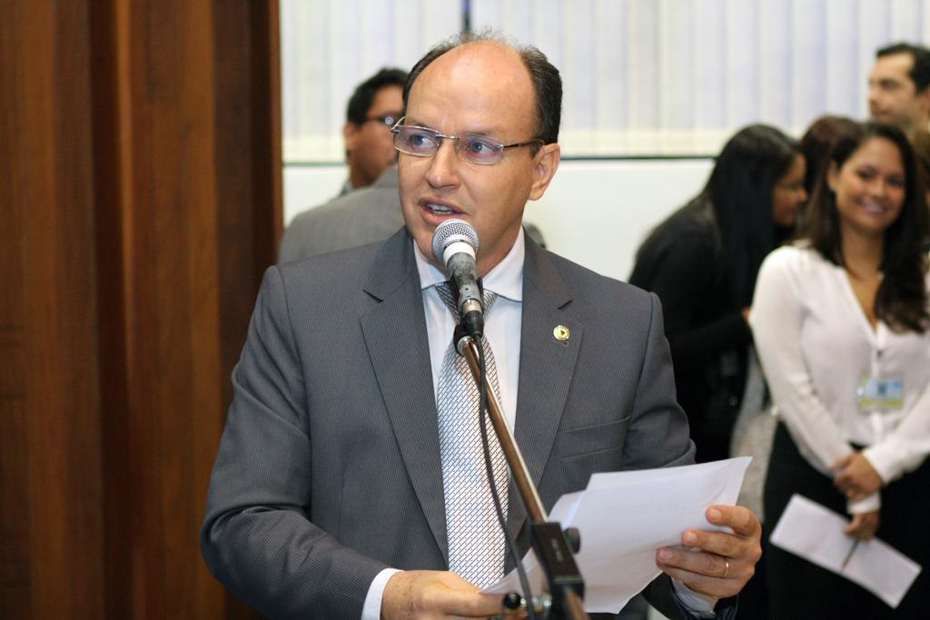 Imagem: Deputado Junior Mochi, líder do governo na Assembleia, é o proponente da audiência.