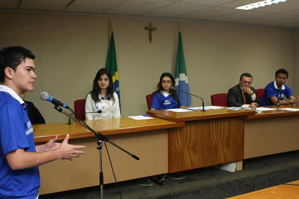 Imagem: Parlamento Jovem está em sua terceira edição.