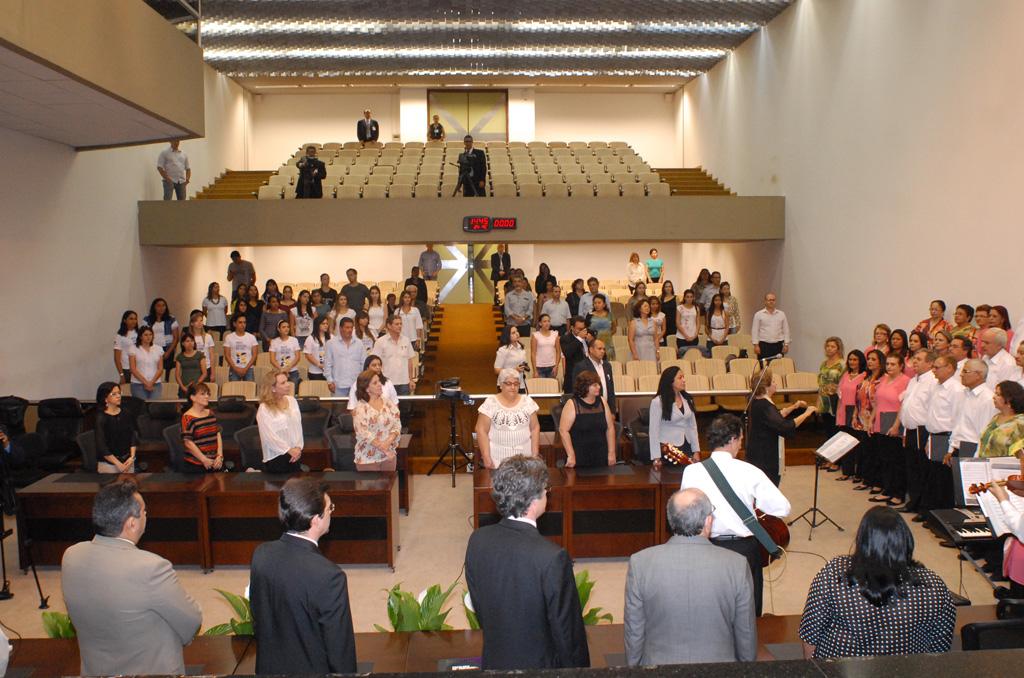 Imagem: Sessão especial aos 50 anos da psicologia no Brasil foi realizada no plenário Júlio Maia.