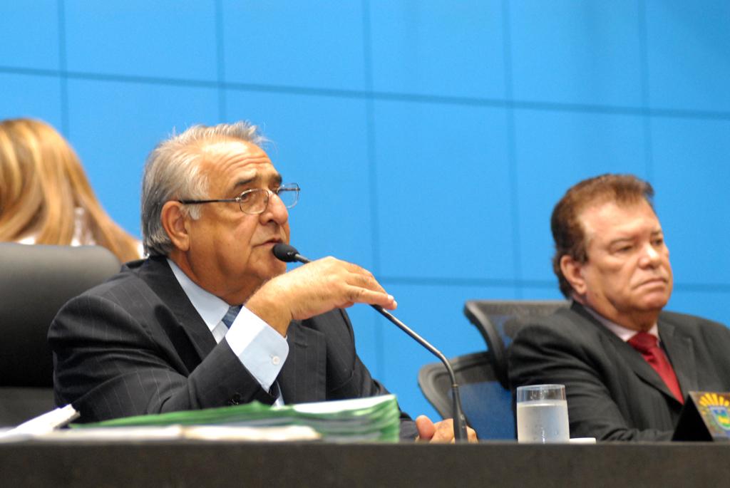 Imagem: Deputados Jerson Domingos e Maurício Picarelli, respectivamente o presidente e vice da Assembleia Legislativa.