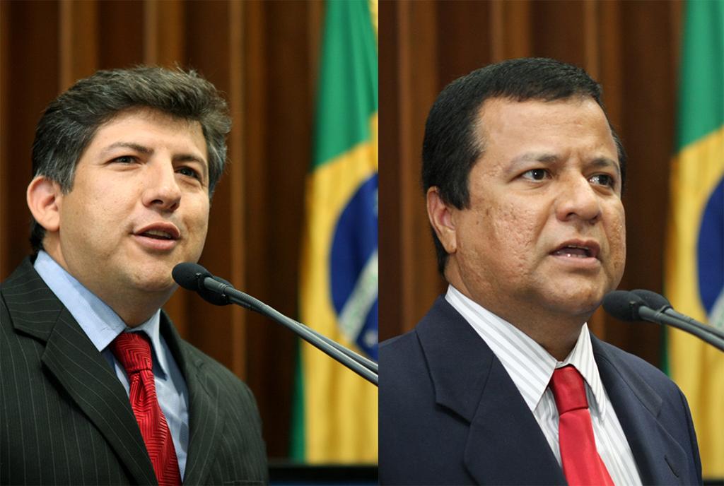Imagem: Deputados Lidio Lopes e Amarildo Cruz.