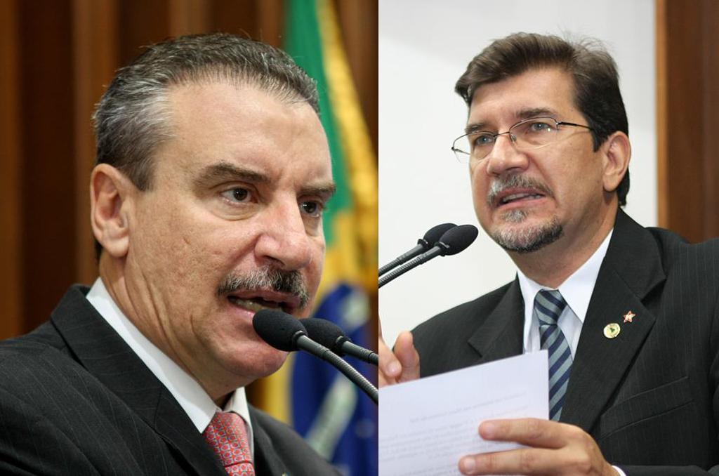 Imagem: Deputados Paulo Corrêa e Pedro Kemp.