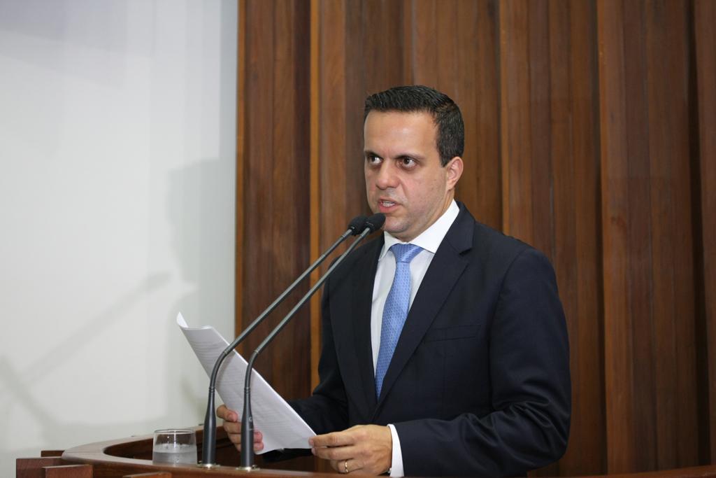 Imagem: Ricardo Ayache, presidente da Cassems, apresentou projeto do novo hospital.