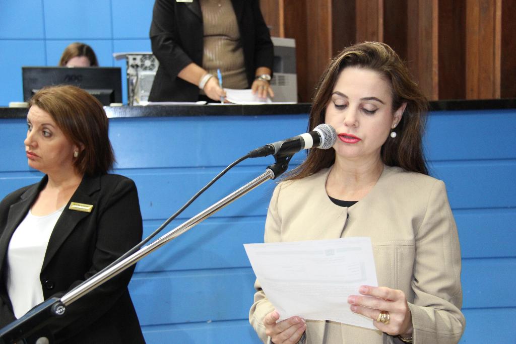 Imagem: Mara Caseiro pede melhorias para segurança Pública para Iguatemi