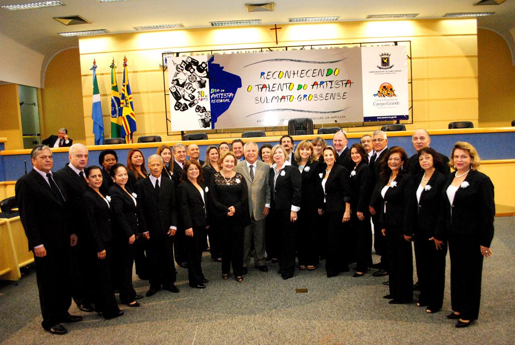 Imagem: Coral dos Servidores da Assembleia Legislativa é homenageado.