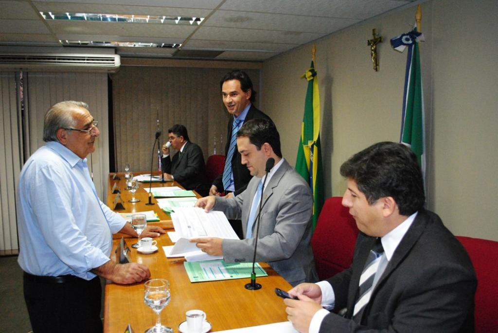 Imagem: Deputado Jerson Domingos, presidente da Casa de Leis, esteve presente na reunião da CCJR nesta terça.