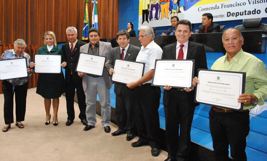 Imagem: Líderes comunitários foram homenageados em sessão solene na Assembleia.