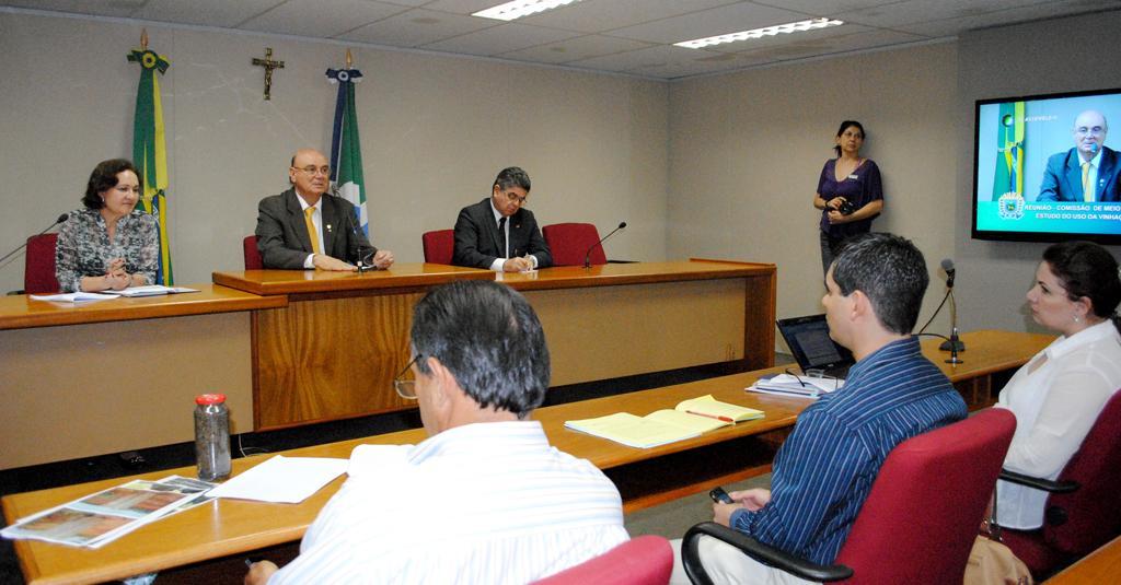 Imagem: Reunião foi realizada no plenarinho Nelito Câmara na tarde desta quarta-feira.