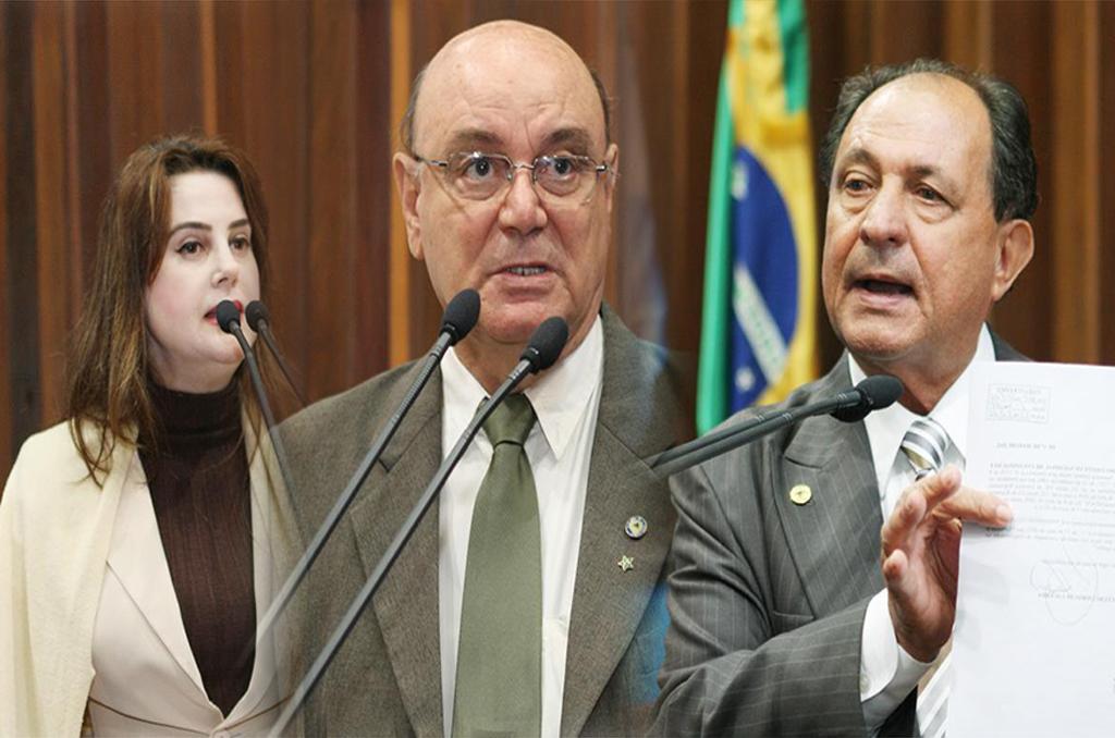 Imagem: Mara Caseiro, Laerte Tetila e Zé Teixeira discorreram sobre o assunto na sessão de hoje.