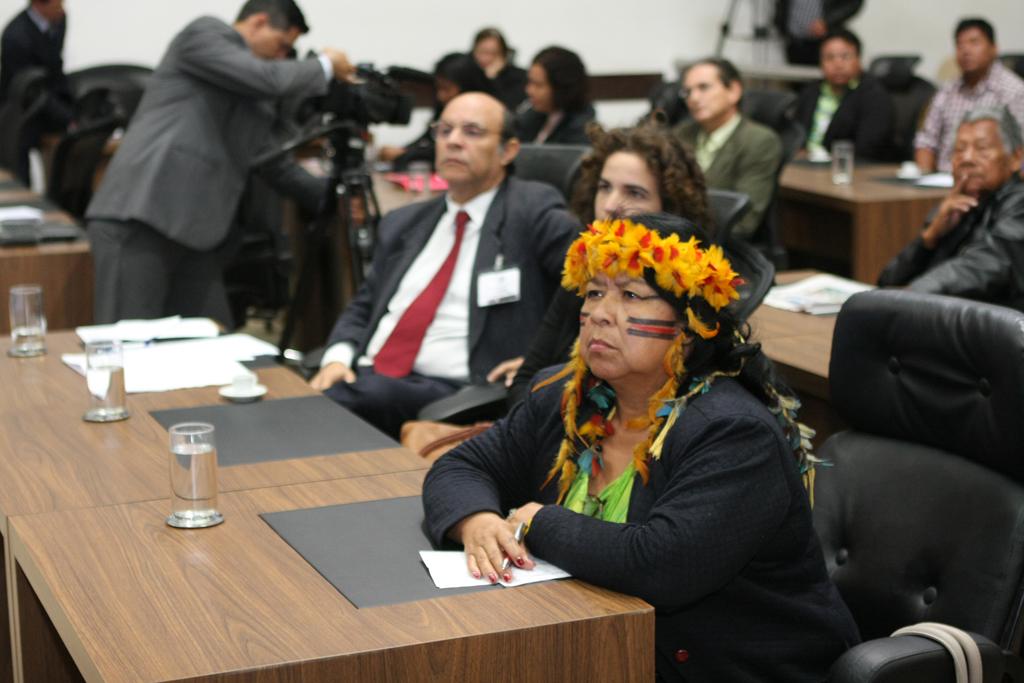 Imagem: Discussão está sendo feita no plenário Deputado Júlio Maia.