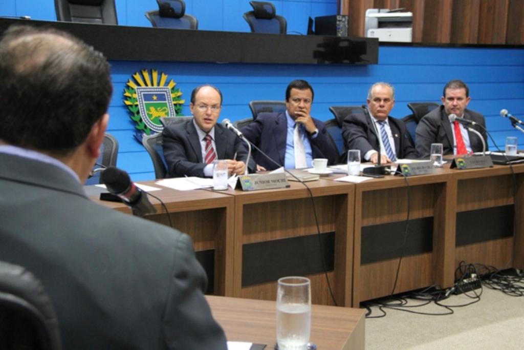 Imagem: Diretor-geral do HU de Dourados durante oitiva em Campo Grande