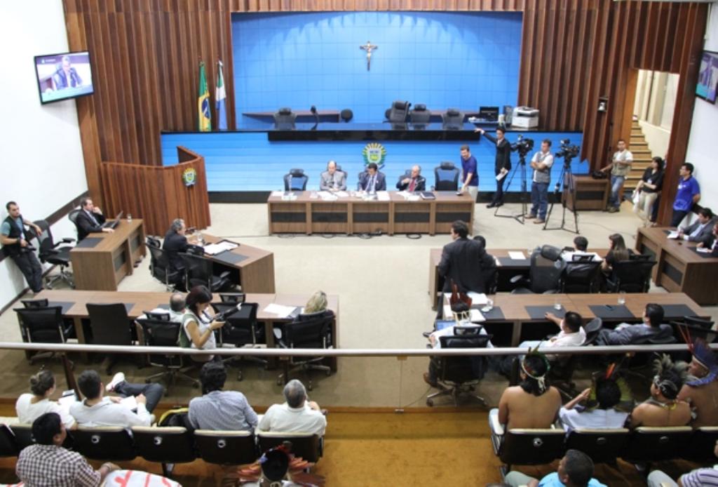 Imagem: Oitiva com indígenas foi realizada na Assembleia Legislativa