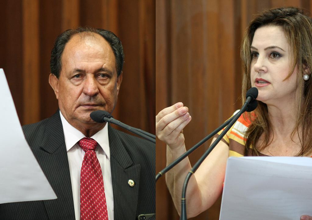 Imagem: Deputados Zé Teixeira e Mara Caseiro são vice e presidente, respectivamente, da Comissão de Assuntos Indígenas da ALMS.