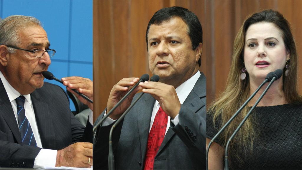 Imagem: Jerson Domingos, Amarildo Cruz e Mara Caseiro fizeram pronunciamentos durante sessão.