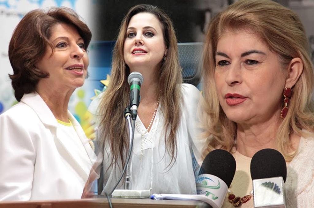 Imagem: Evento contou com a participação de Marisa Serrano, Mara Caseiro e Clarice Maciel.