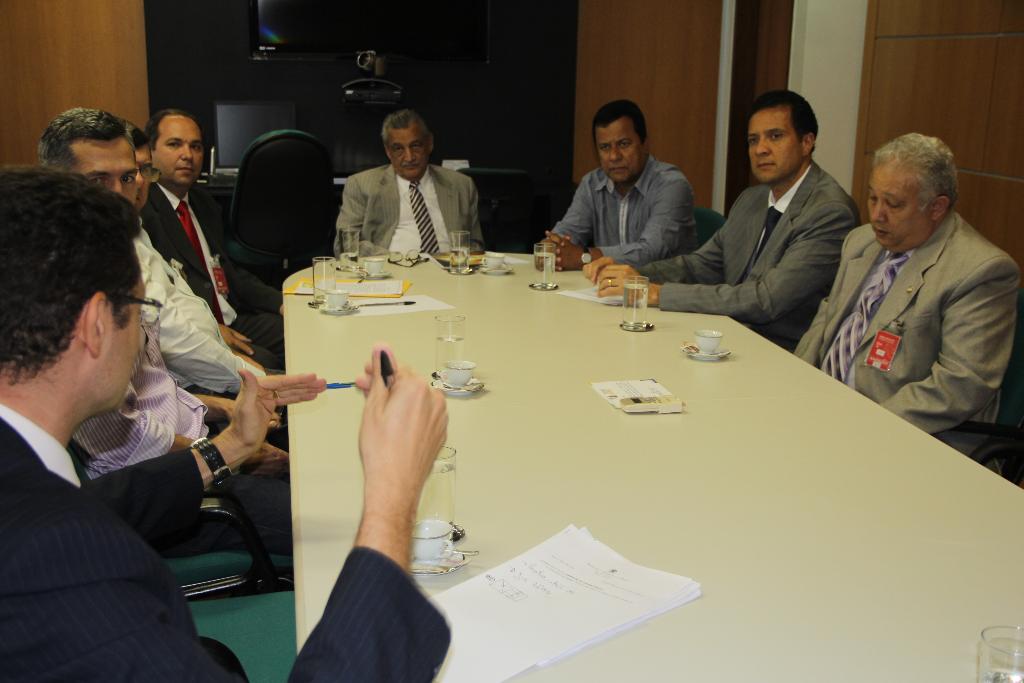 Imagem: Reunião aconteceu na sede do TJ-MS