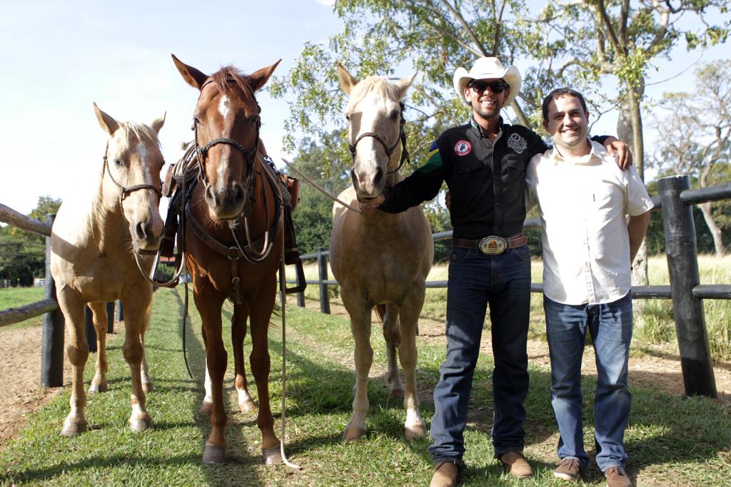 Imagem: Cavaleiro das Américas teve recepção calorosa em Campo Grande, com a presença do deputado.