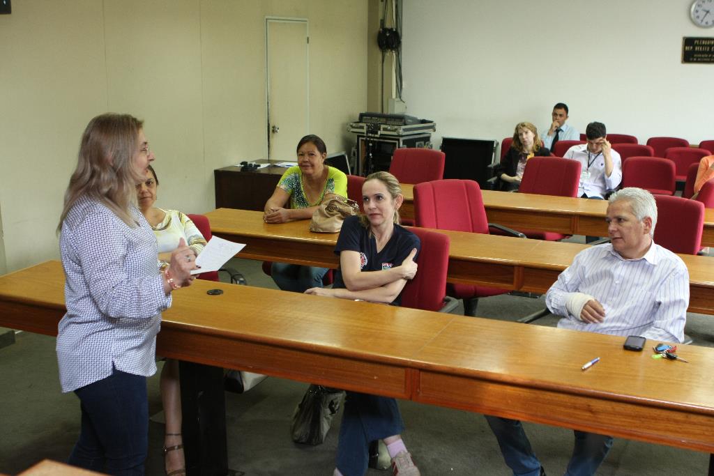 Imagem: Eles participaram de reunião no plenarinho Nelito Câmara