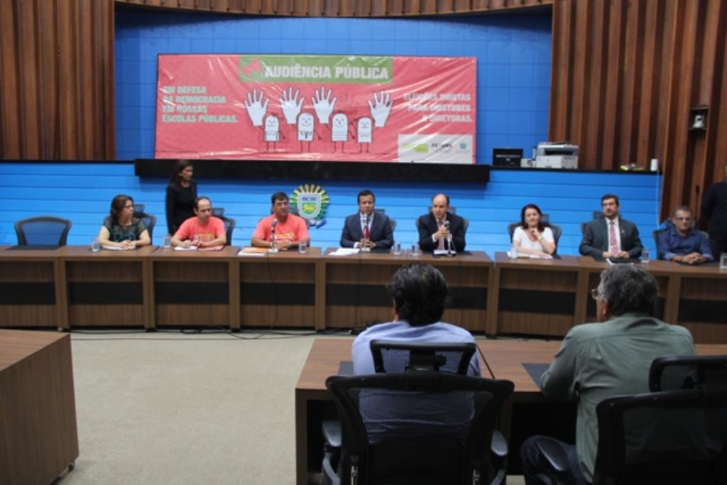 Imagem: Assembleia debate gestão democrática na Rede Estadual de Ensino