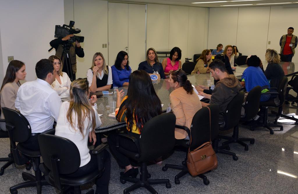 Imagem: Reunião ocorreu nesta terça-feira na sala da presidência da Assembleia Legislativa