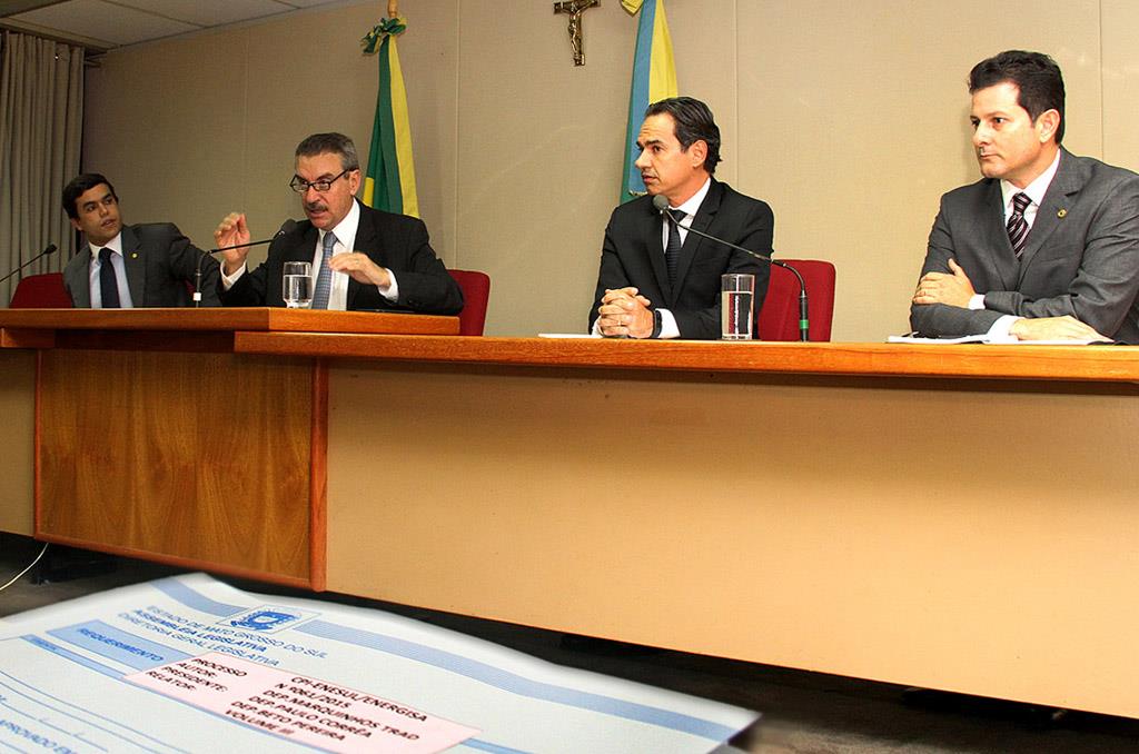 Imagem: Reunião da CPI da Enersul/Energisa foi realizada nesta tarde no plenarinho Nelito Câmara