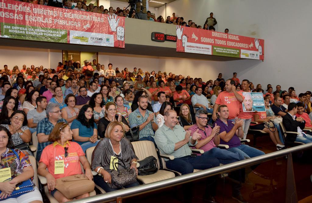 Imagem: Eleições nas escolas estaduais foram assunto de audiência pública na Assembleia Legislativa realizada em abril deste ano