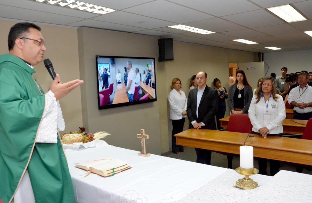 Imagem: Padre lembrou agosto é mês de reflexão e que todas as pessoas devem sempre fazer o seu melhor 