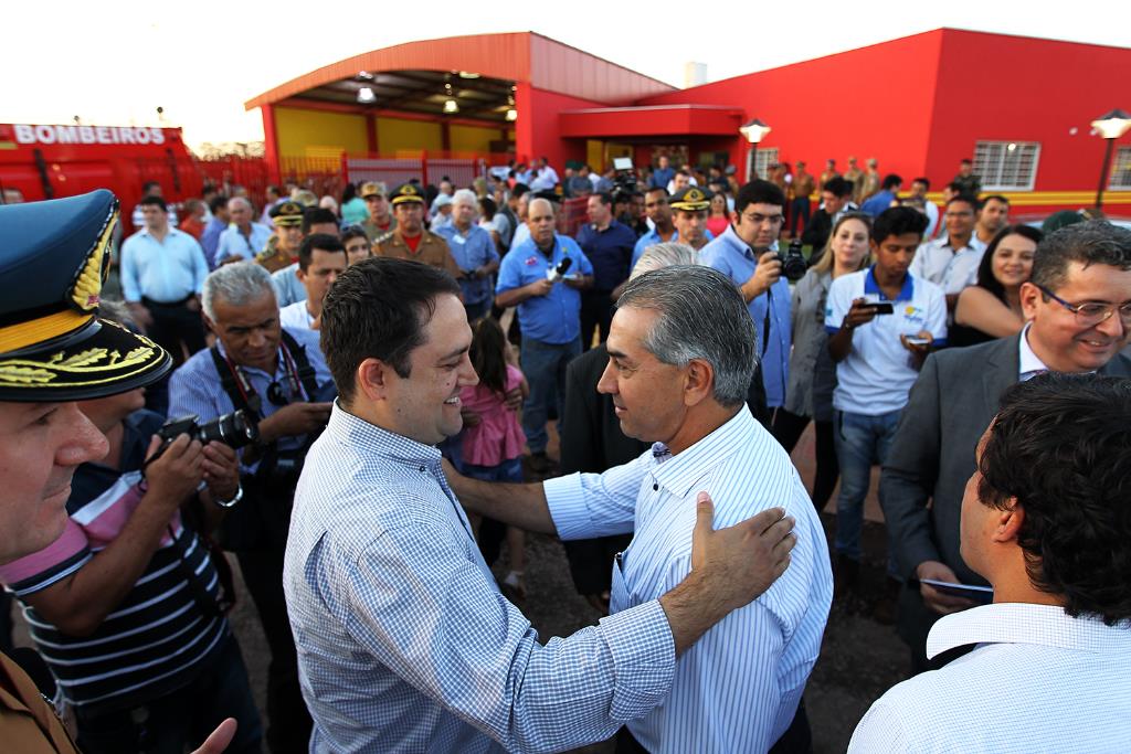 Imagem: Indicação do deputado Marcio Fernandes torna concreta a guarnição do Corpo de Bombeiros em Sidrolândia. 