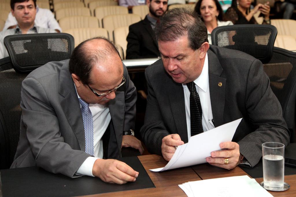 Imagem: Eduardo Rocha, à esquerda, também elogiou o trabalho dos desembargadores