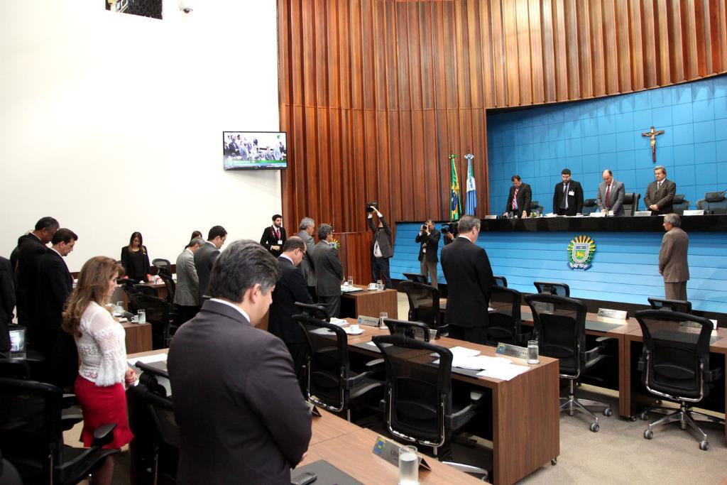 Imagem: Assembleia Legislativa fez minuto de silêncio em respeito ao ex-deputado Oscar Goldoni