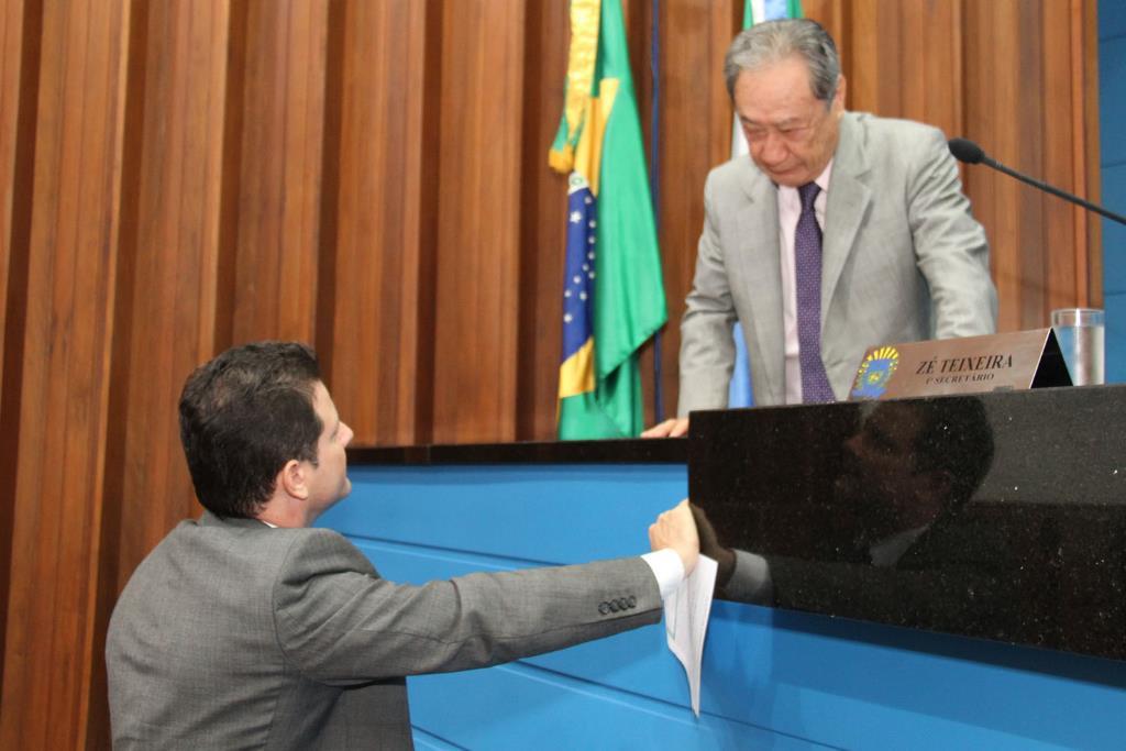 Imagem: Renato Câmara e George Takimoto, propositores do evento em alusão à colônia japonesa