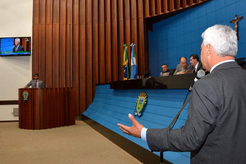 Imagem: Deputado Cabo Almi (PT), autor de dois projetos de lei apresentados na sessão de hoje